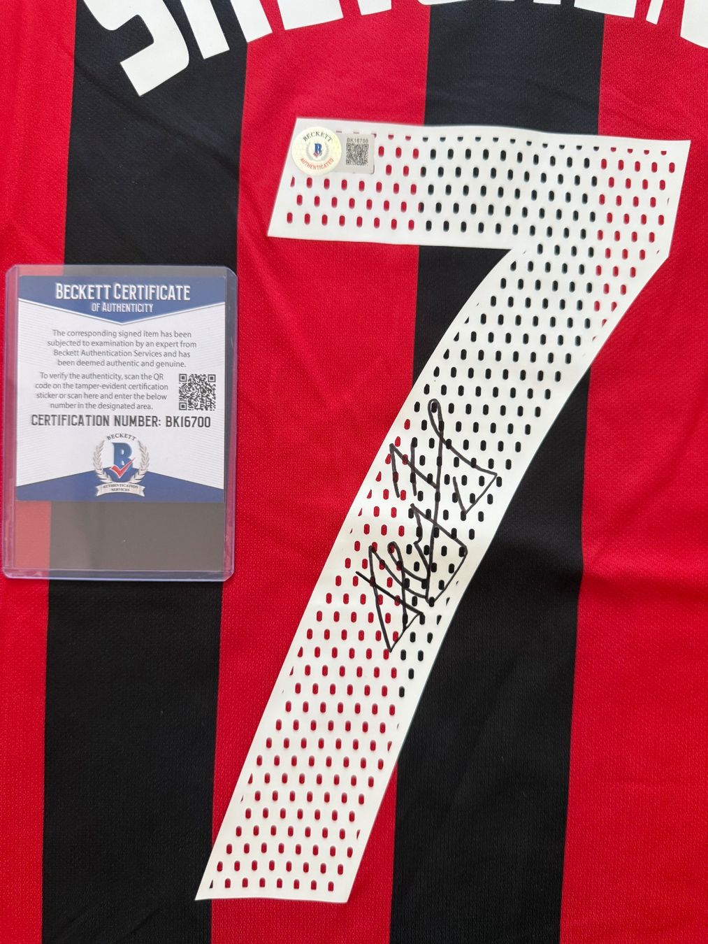 Autografi: Original-Autogramm von Andriy Shevchenko mit Zertifikat – Nuovo e nell'imballaggio originale da Bachenbülach venduto da inn_5kmg 2