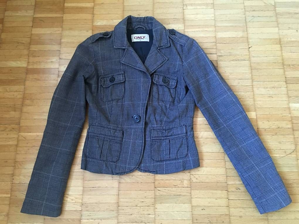 Giacche: Blazer-Jacke Grau von Only, Grösse 36 – Usato da Zürich venduto da BuenosAires03