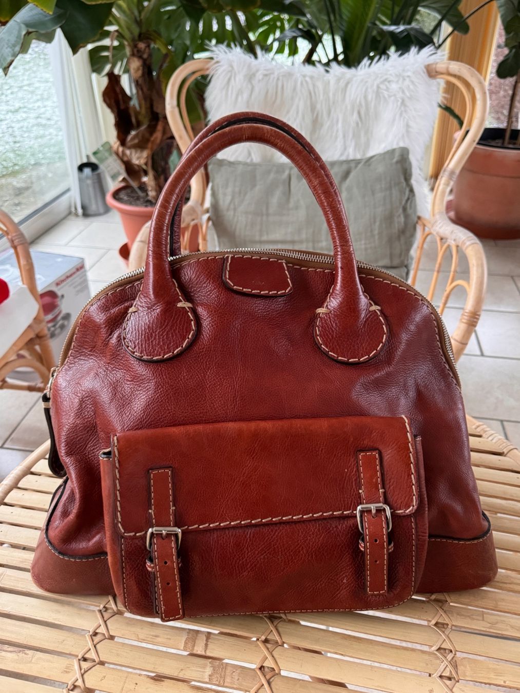 Chloé Taschen für Damen: Chloe Edith Large Bowling Bag – Gebraucht aus Wollerau von mad_jbn2