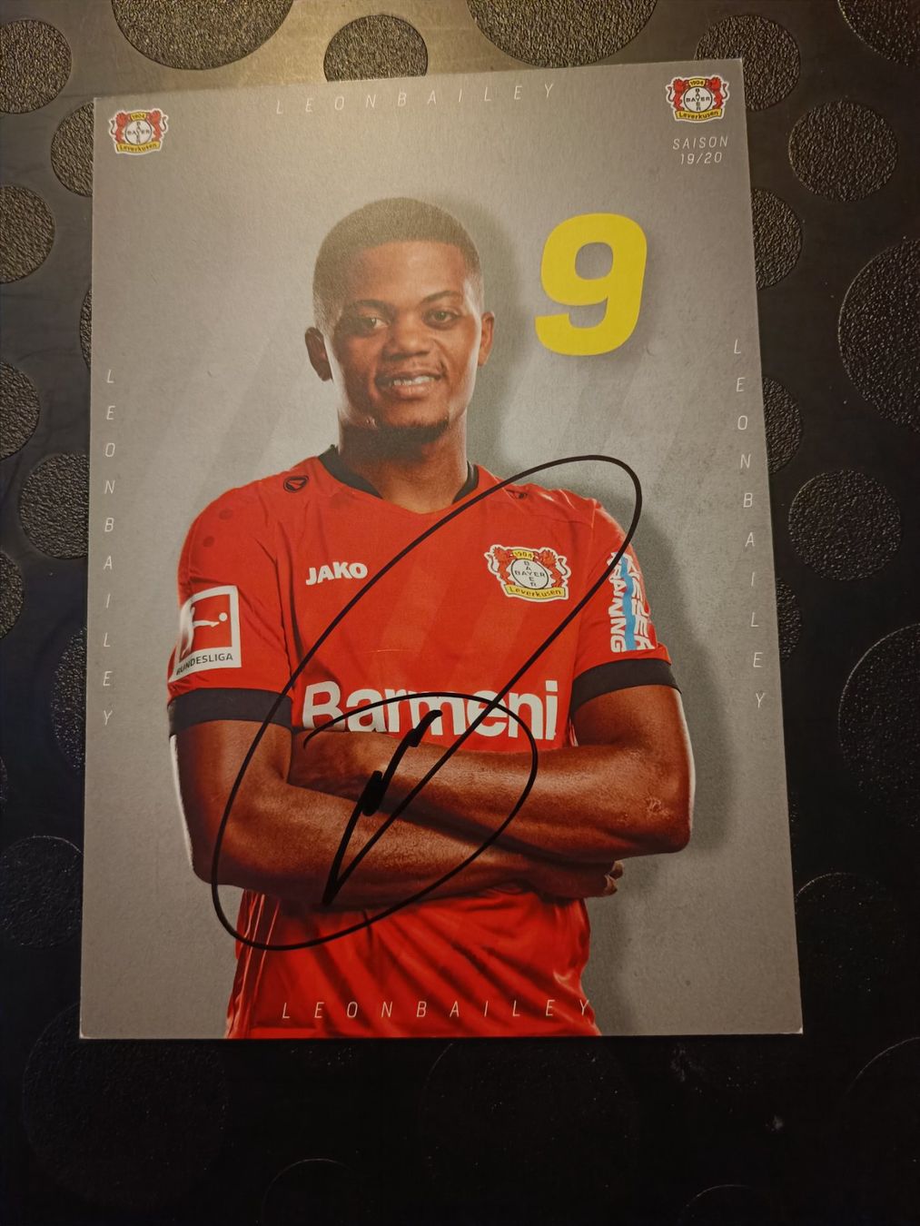 Autographes: Leon Bailey - handsigniert – D'occasion à Menziken par Artographs