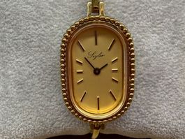 Seyler Damen Spangen Uhr ca. 70er Jahre Handaufzug