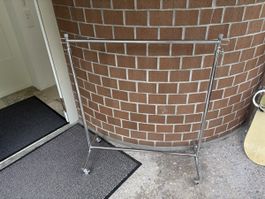 Clothes Rack on Wheels Metal
