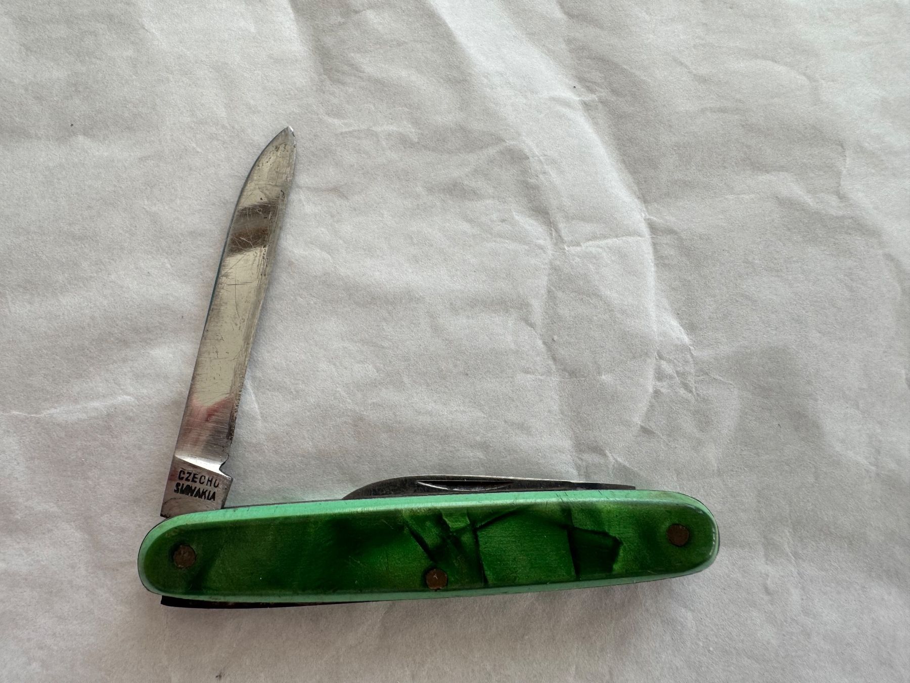Coltelli tascabile: Vintage Taschenmesser Czechoslovakia – Usato da Kestenholz venduto da Sackmesser67 1