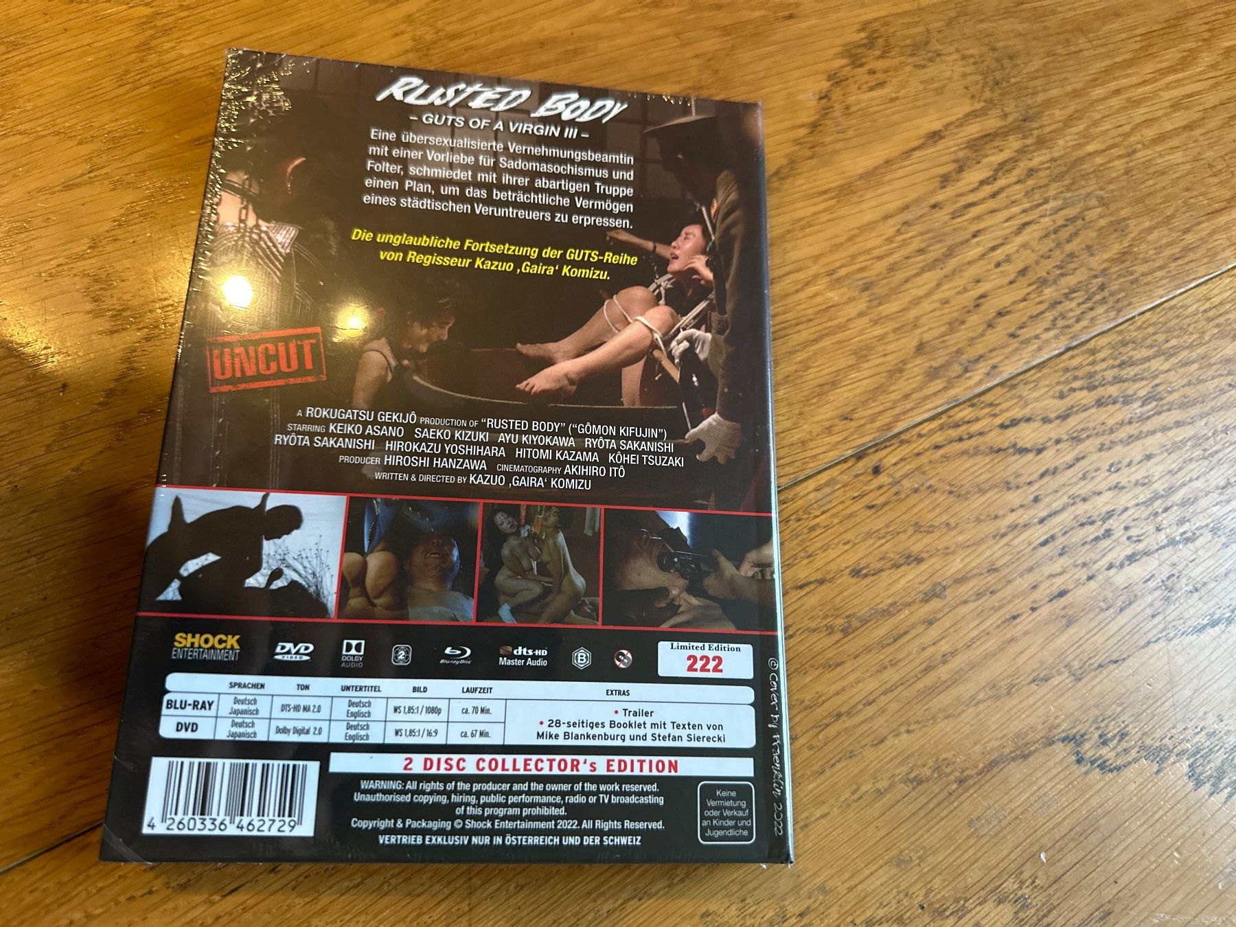 Alle DVDs: Rusted Body Shock Entertainment Mediabook – Neu und originalverpackt aus Benken ZH von Audi-erich 1