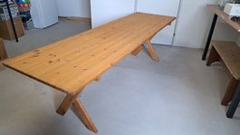 Festbank Massivholz (Brauitisch)
