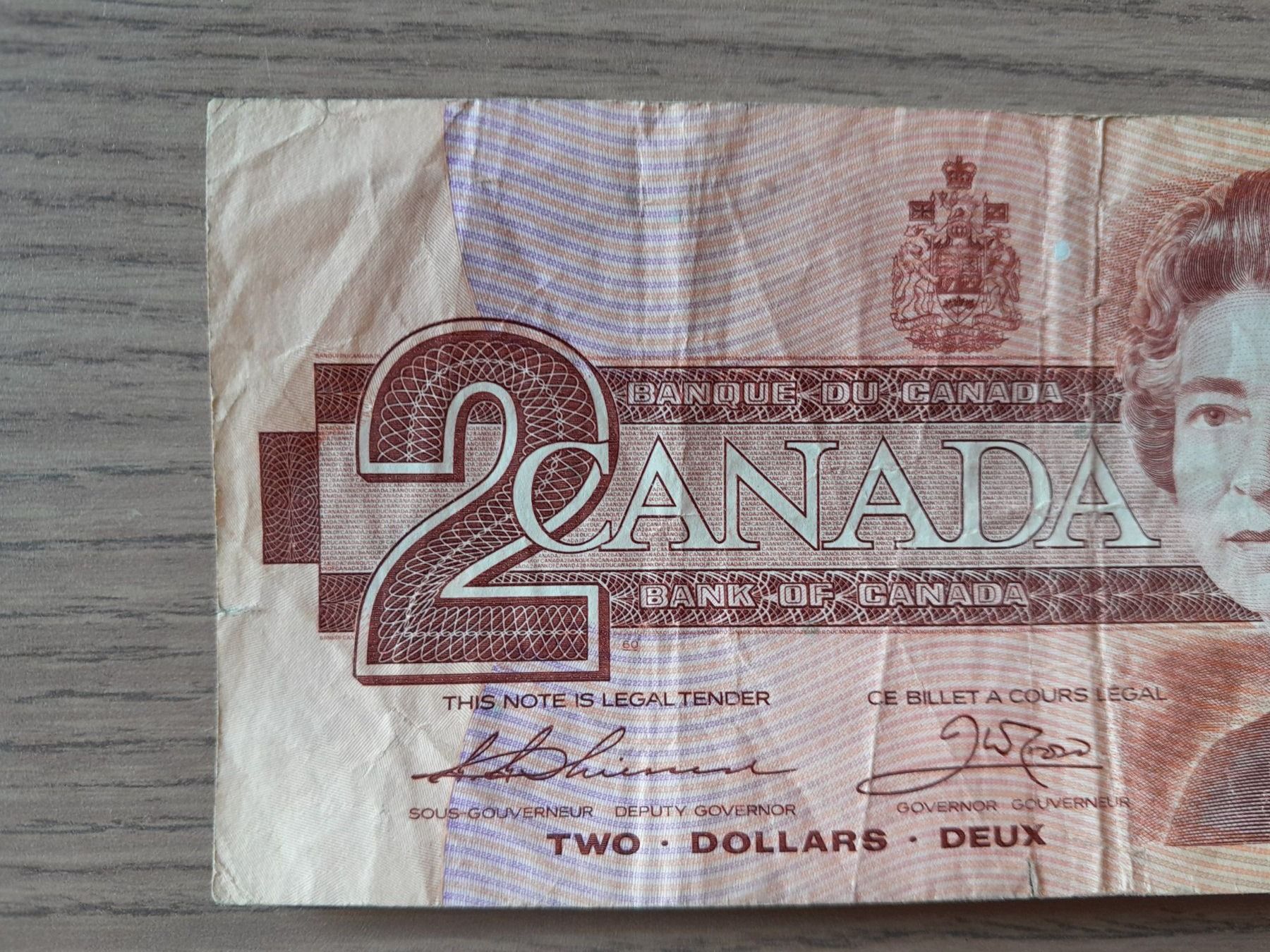 Banconote: Banknote Kanada, 2 Dollar, 1986 – Usato da Neuheim venduto da discovery27 2