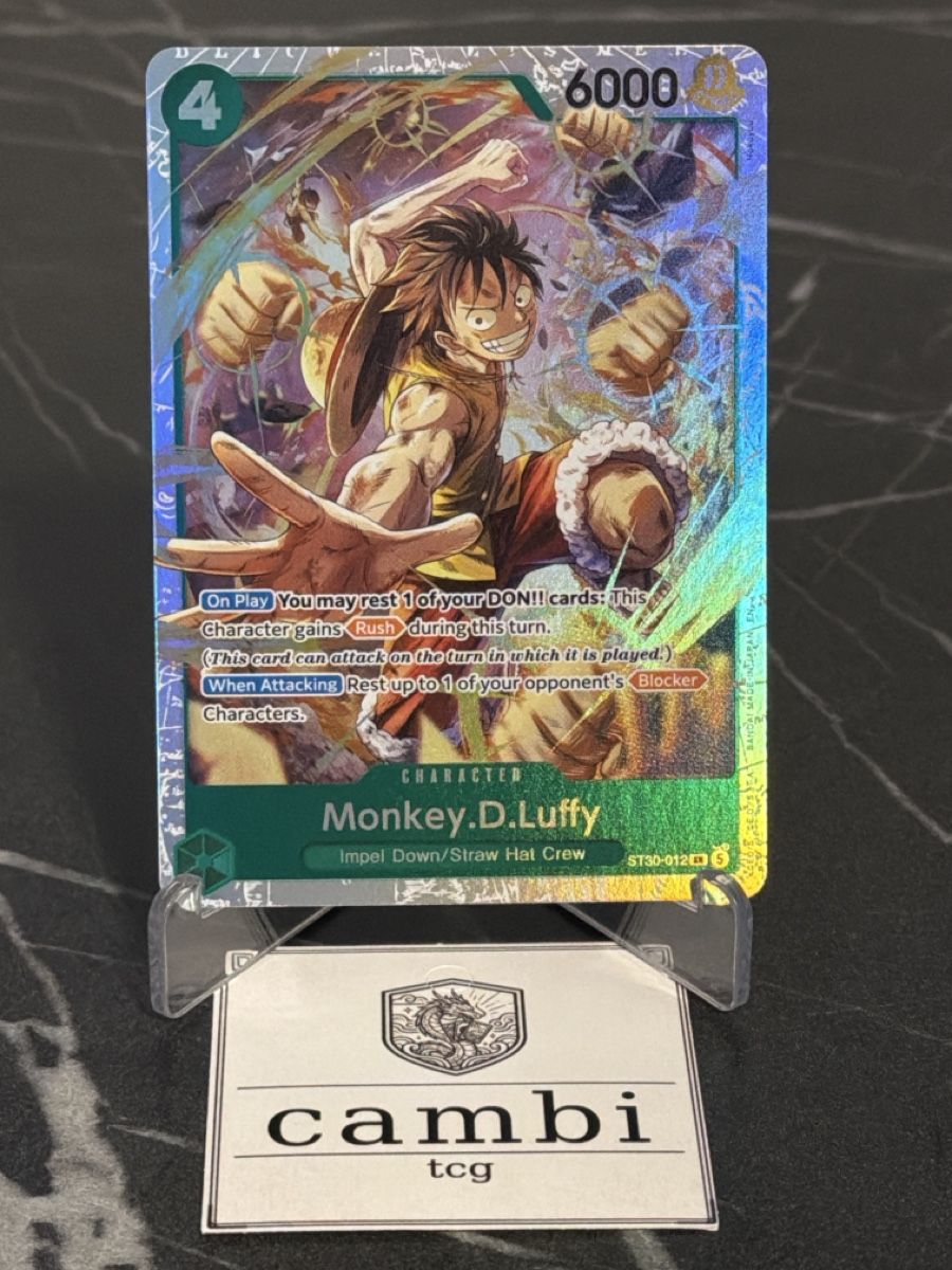 Bandai Sammelbilder & Trading cards: One Piece ST30-012 Monkey.D.Luffy, Englisch – Neu (gemäss Beschreibung) aus St. Gallen von cambitcg