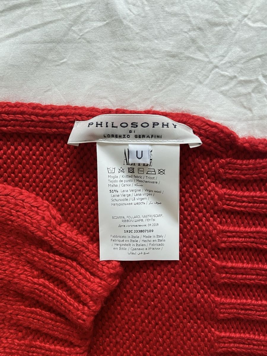 Foulard & Sciarpe: LIKE NEW Philosophy Scarf, length - 2m – Nuovo (secondo la descrizione) da Zürich venduto da SandroMaje 4