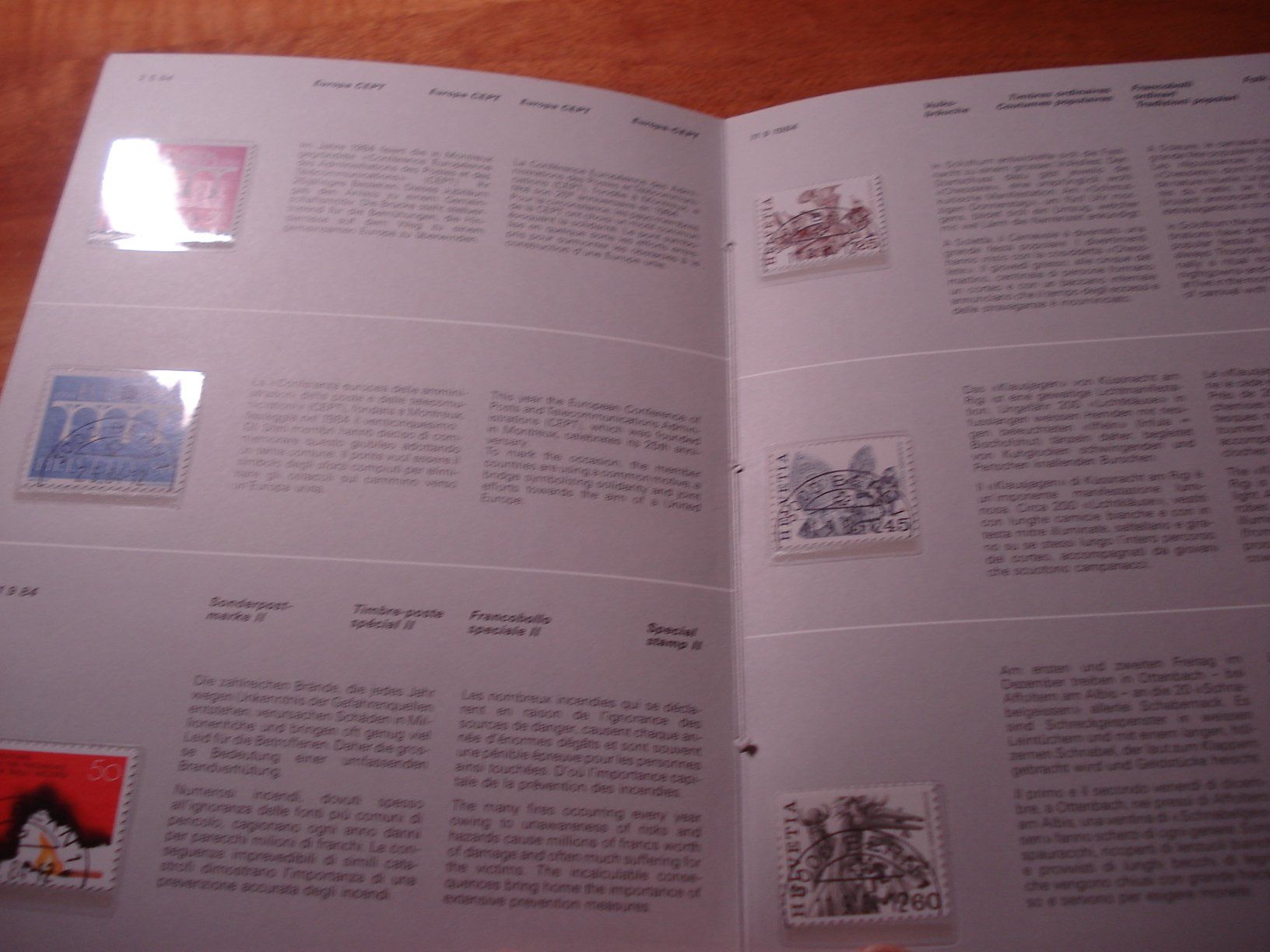 Tutti i francobolli: Jahrbuch Schweiz 1984, ET-o – Usato da Niederwil AG venduto da morostahu 2
