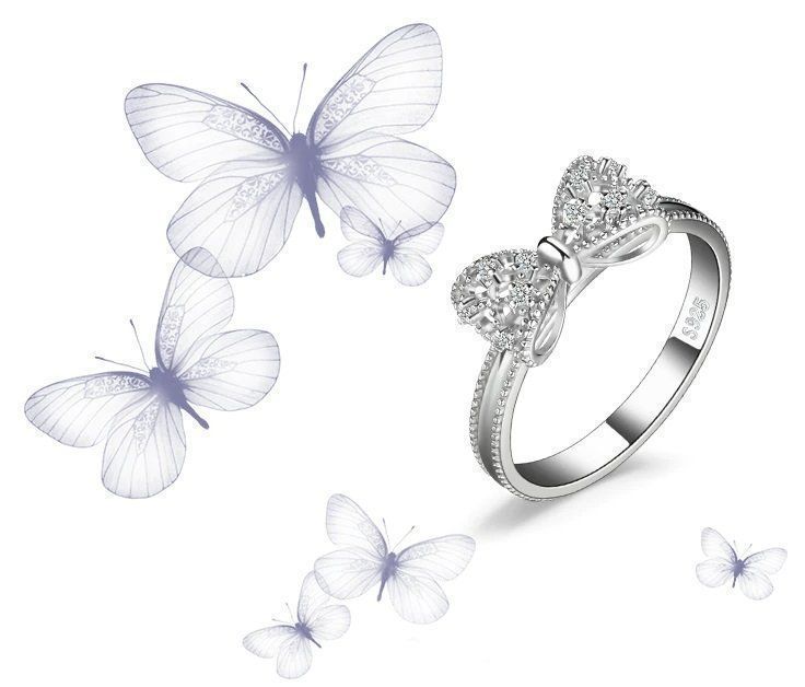 Anelli: 925 Sterling Silber Ring mit Zirkonia – Nuovo e nell'imballaggio originale da Uerkheim venduto da Kaufoption 6