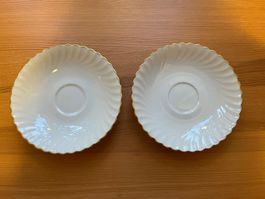 Vintage Untertassen von Oettlinger Sevelen Suisse