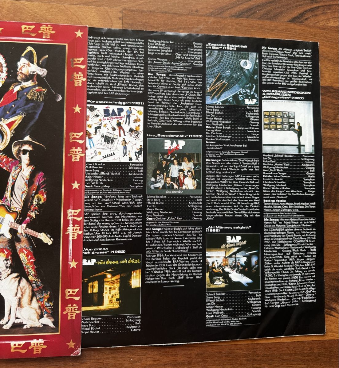 Vinyles: BAP - Da Capo - LP - 80s – D'occasion à Rorbas par BlackstarRecords 2