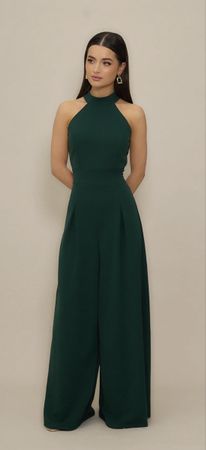 Wal G Petite Leila - Tuta jumpsuit - forest green