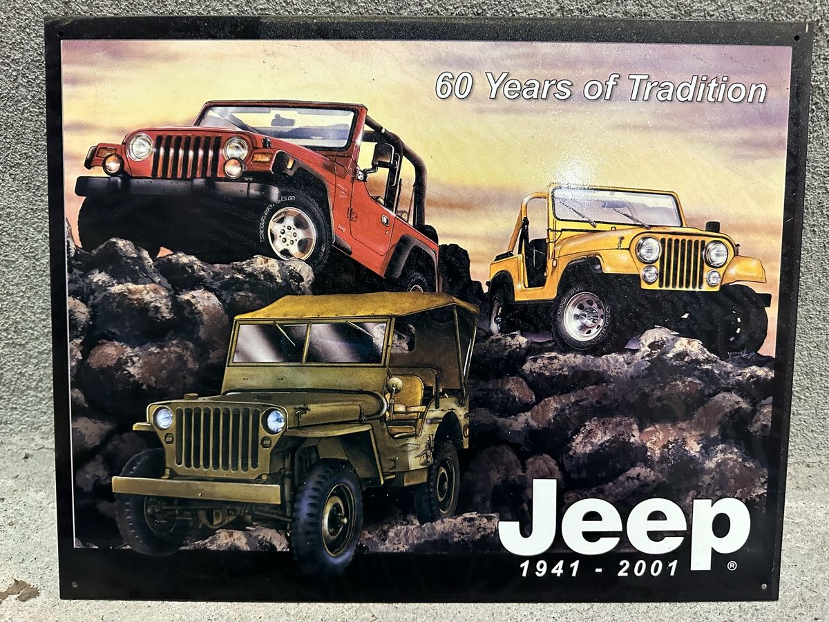 Insegne: Jeep willys 4x4 off road – Usato da Reinach AG venduto da rares75