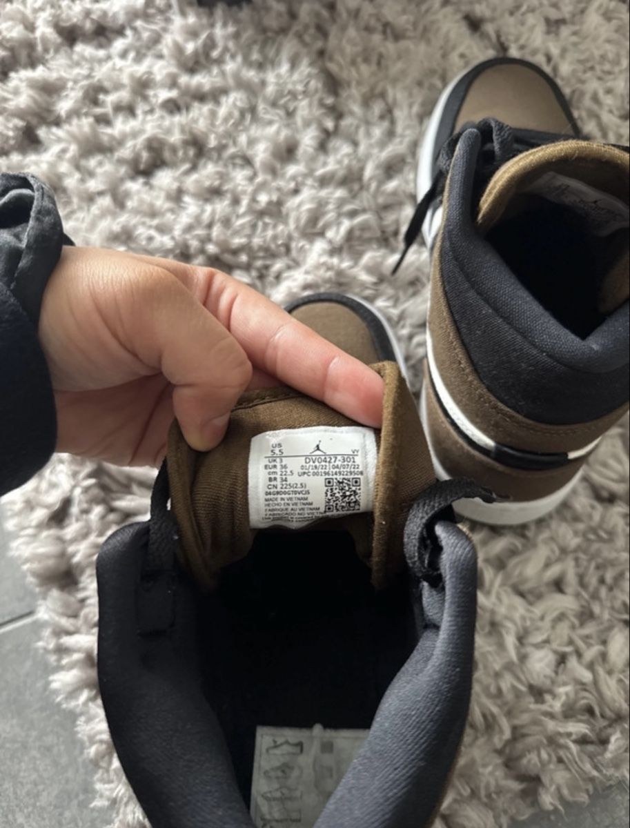 Jordan Scarpe da donna: Jordan Air 1 Mid "Dark Chocolate" 36 – Usato da Estavayer-le-Lac venduto da Iness_oth 7
