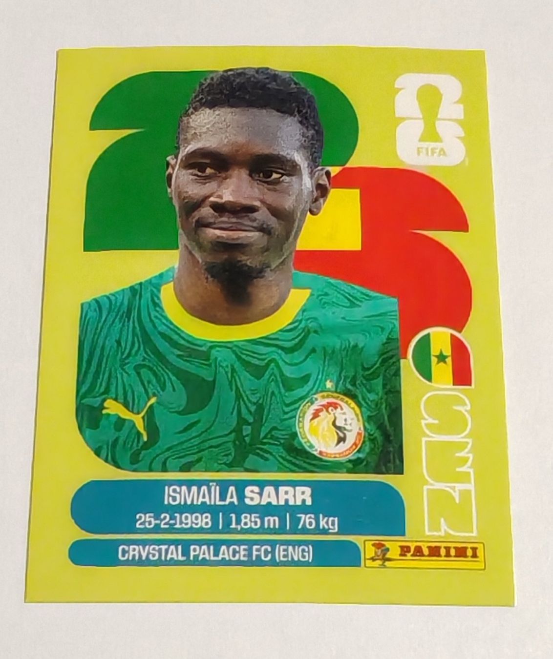 Panini Carte collezionabili: Ismaila Sarr - SEN 16 – Nuovo (secondo la descrizione) da Rietheim venduto da Squaley