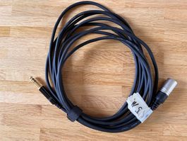 Jack Stereo to XLR 5 Meter