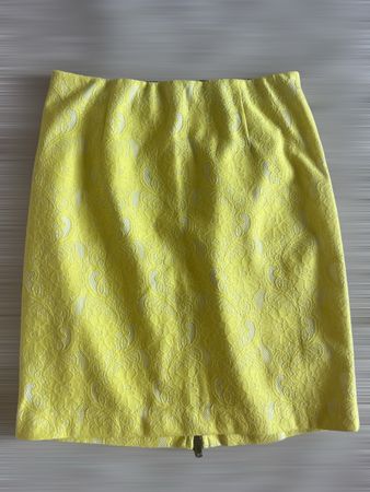 Jupe crayon jaune citron CHIC by Jacob T38