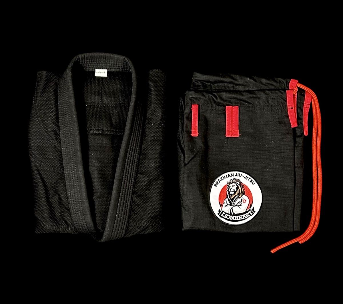 Kimonos: Kimono LIONHEART neuf jiu-jitsu brésilien Origin Basic Noir – Neu und originalverpackt aus Meyrin von LionheartFightwear 2