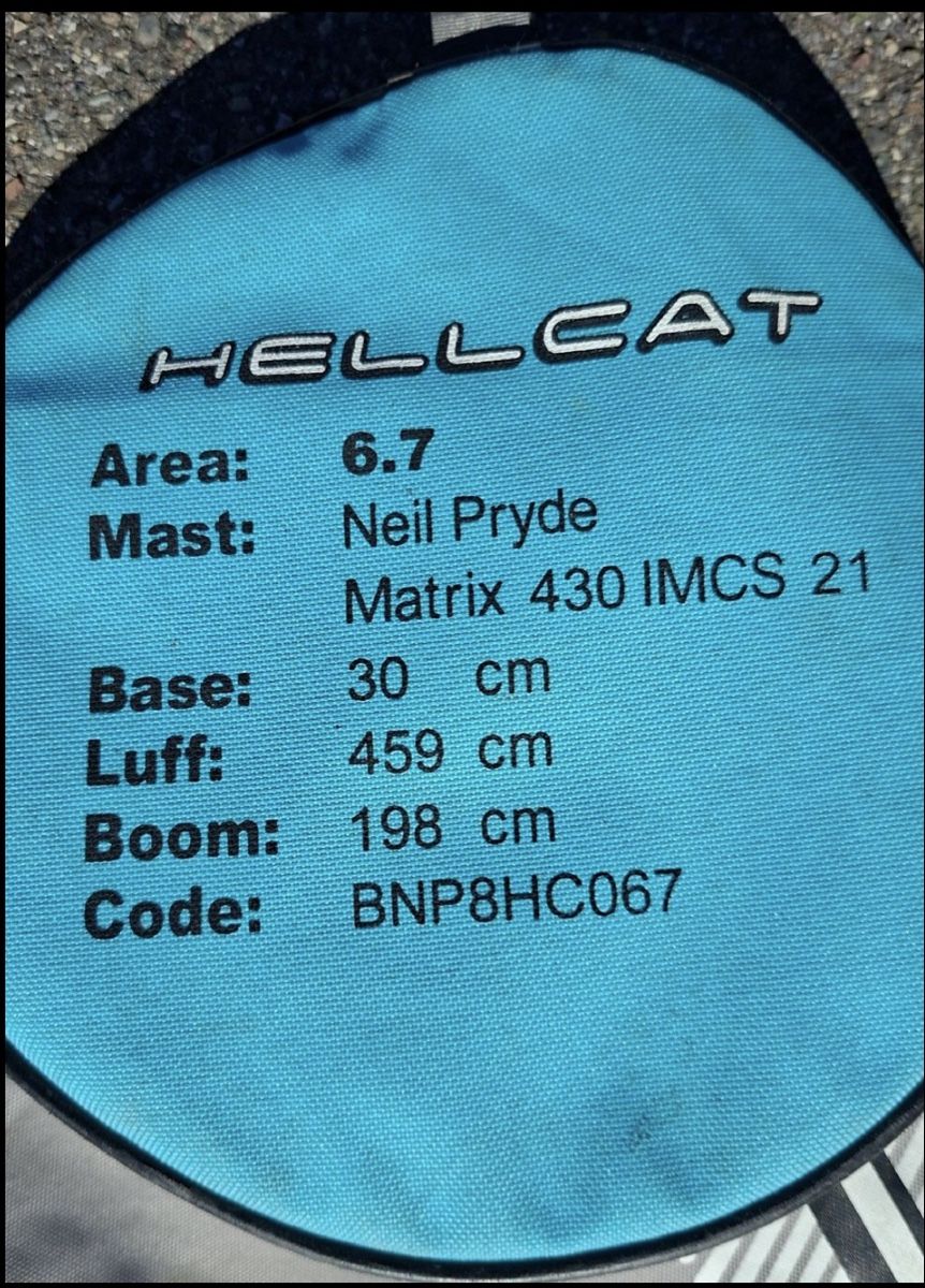 Surf: Neilpryde Hellcat 6,7 – D'occasion à Küssnacht am Rigi par Babalina82 2