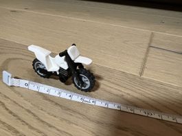 Spielzeug Motorrad Cross schwarz/weiss
