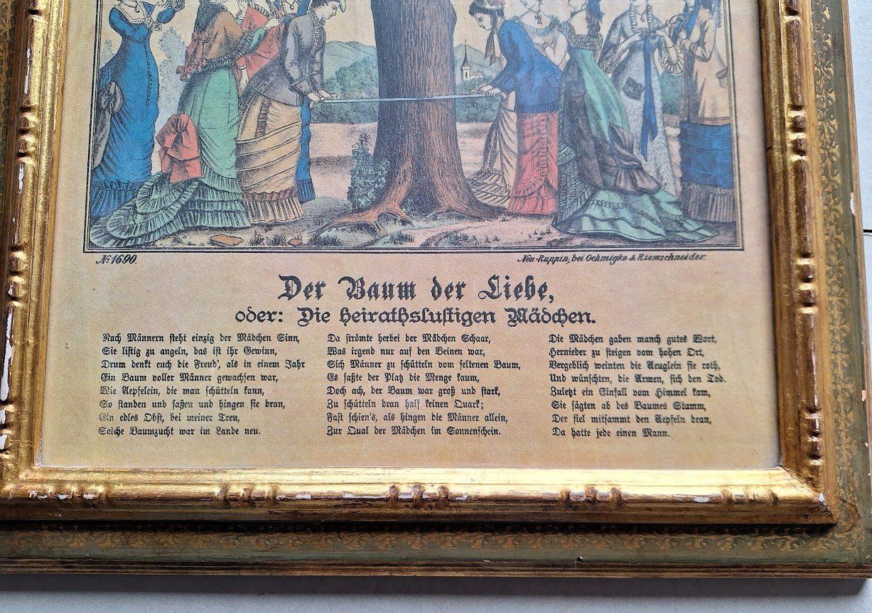 Posters & Illustrations: Karikatur: Baum der Liebe – D'occasion à Alpnach Dorf par MZ001 2