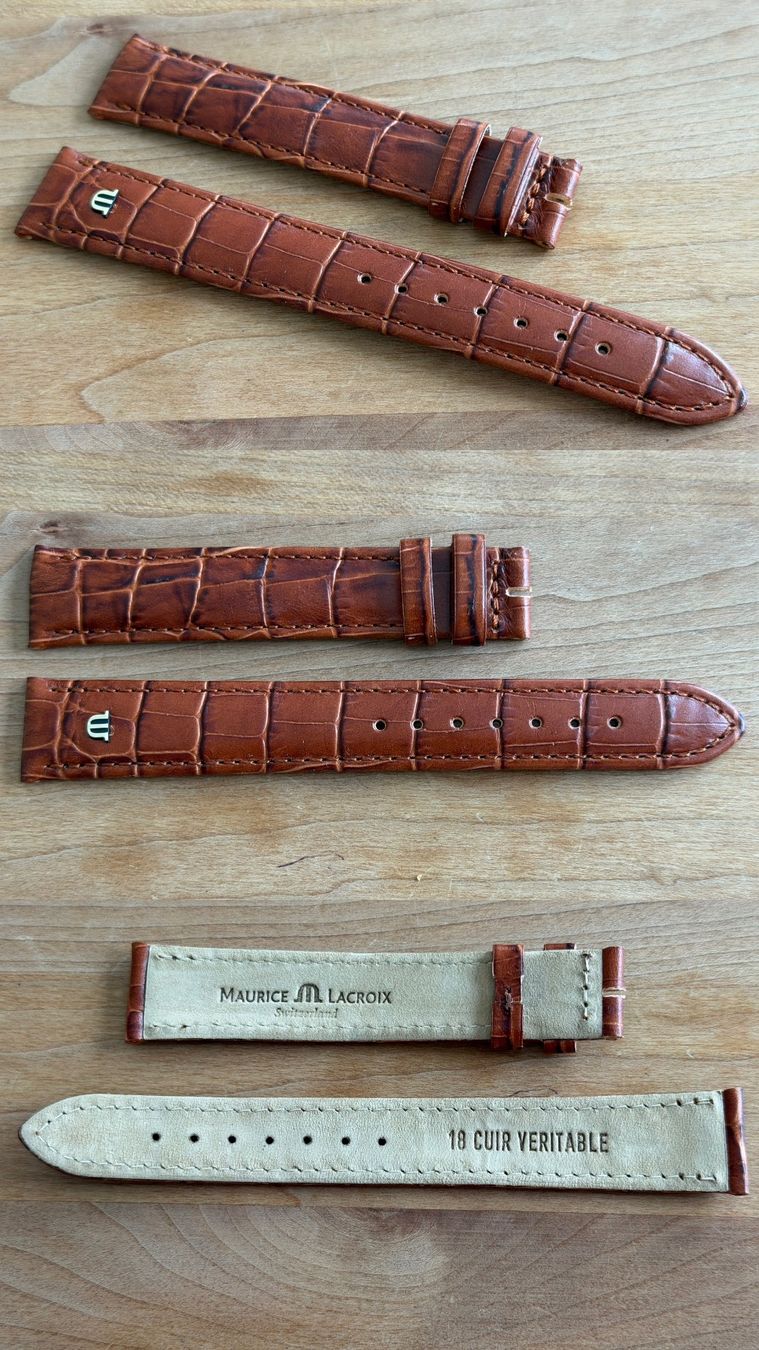 Maurice Lacroix Uhren: 1 Stk MAURICE LACROIX Uhrenband 14, 18, 19 oder 20mm – Neu (gemäss Beschreibung) aus Embrach von selfie13 5