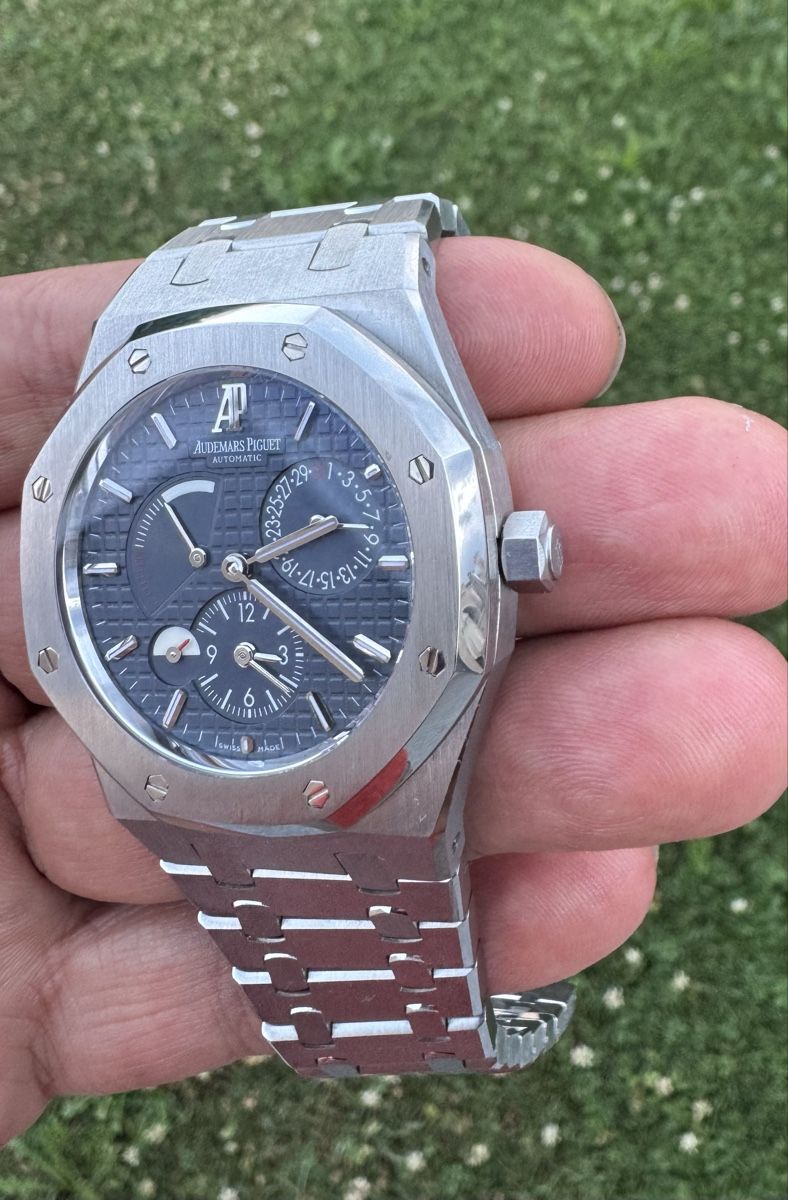 Audemars Piguet Orologi: Wie Neu! AP Dual Time, BLAU – Nuovo (secondo la descrizione) da Chur venduto da lucretiawatches 1