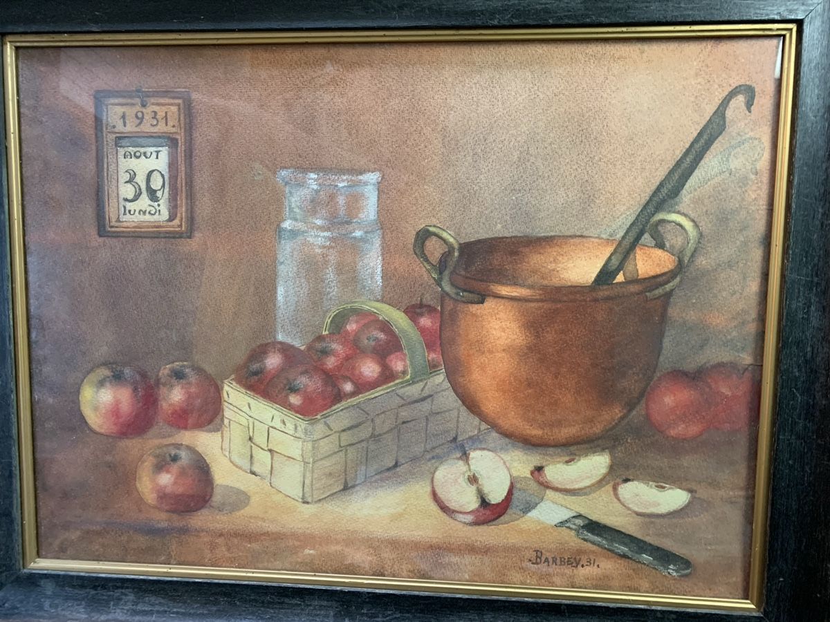 Dipinti: BARBEY 1931 Aquarell  – Usato da Wolfhalden venduto da SecondAntique 4