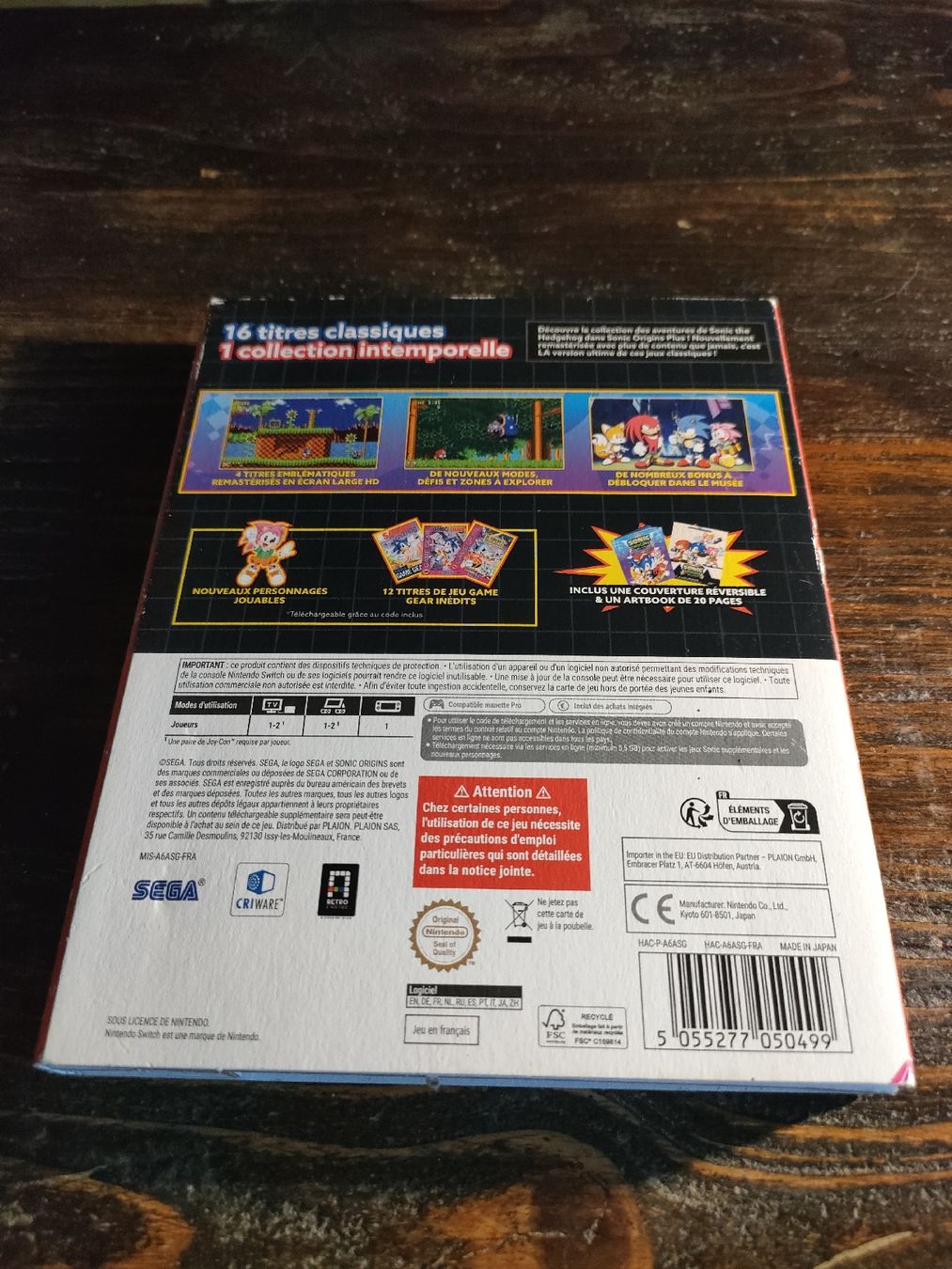 Sega Jeux: Sonic Origins Plus sur Switch – D'occasion à La Chaux-de-Fonds par nwa_w9zt 1