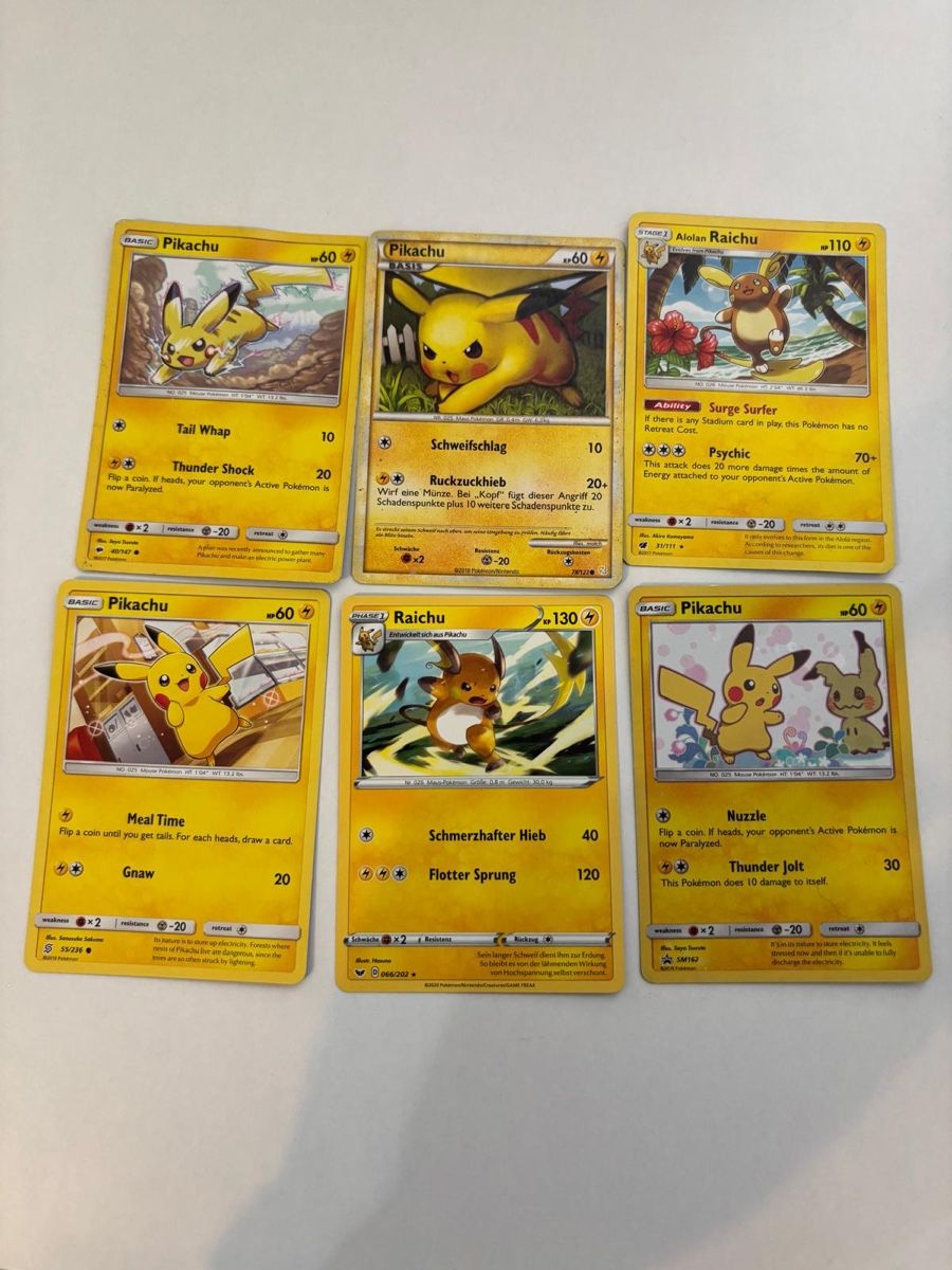 Pokémon Carte collezionabili: Pokémon Pikachu Sammlung – Usato da Altendorf venduto da jet_67b8 5