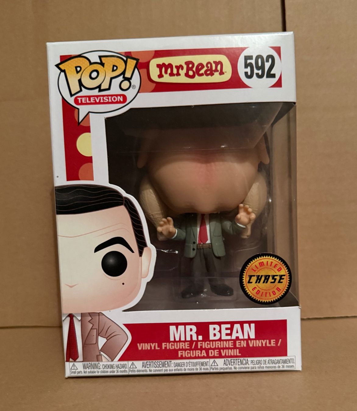 Funko Statuette: Funko Pop! Mr Bean CHASE – Nuovo e nell'imballaggio originale da Moudon venduto da LeCollectionneur