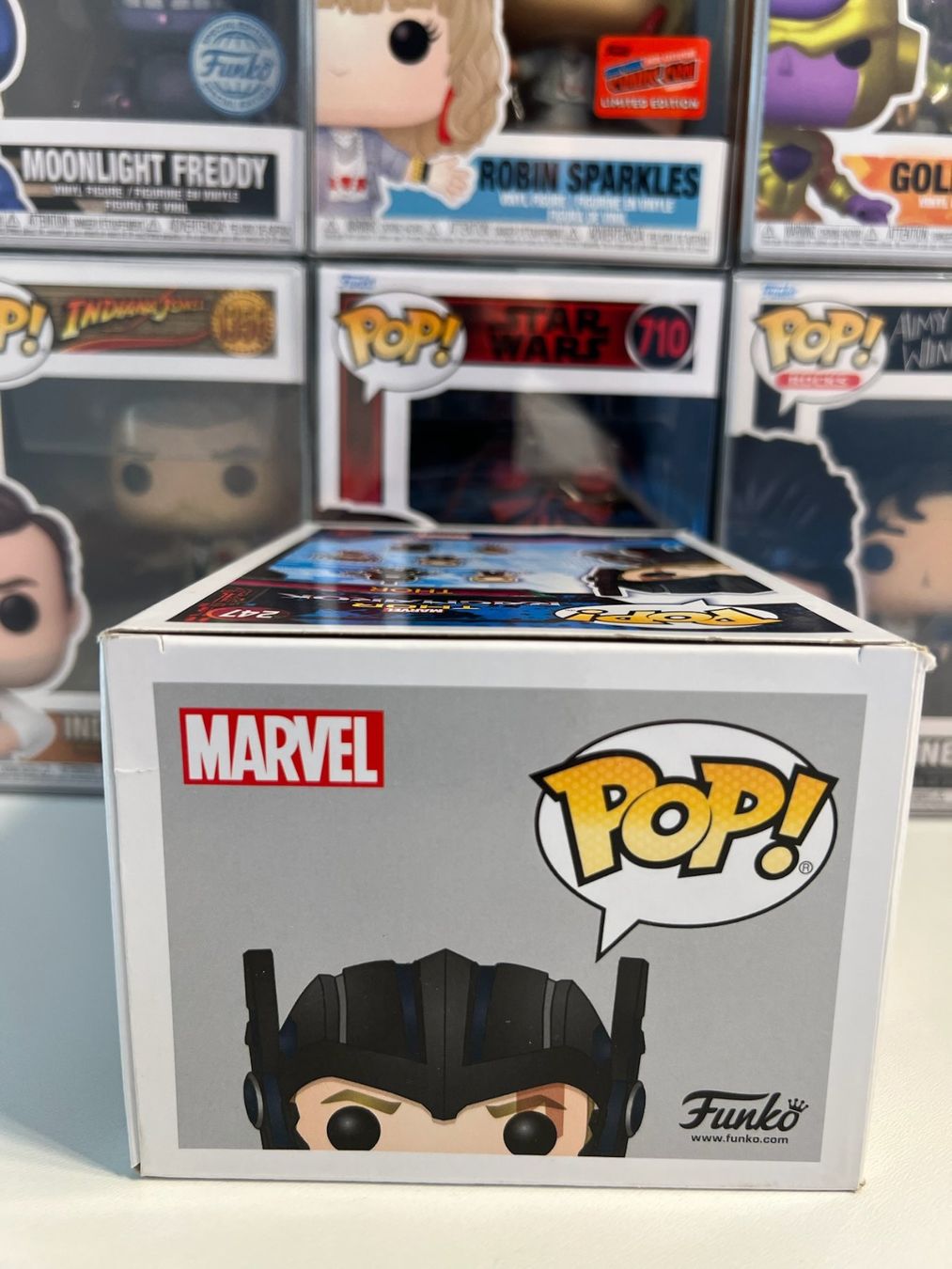 Funko Statuette: Funko POP! Marvel Thor Ragnarok Thor (Gladiator) Limitée – Usato da Le Mouret venduto da perfectbijou 4