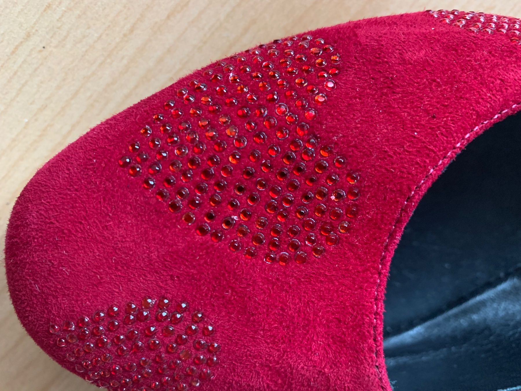 Chaussures femmes: Tolle Ballerina Rot 38 – D'occasion à Buelach par Joeggu0 2