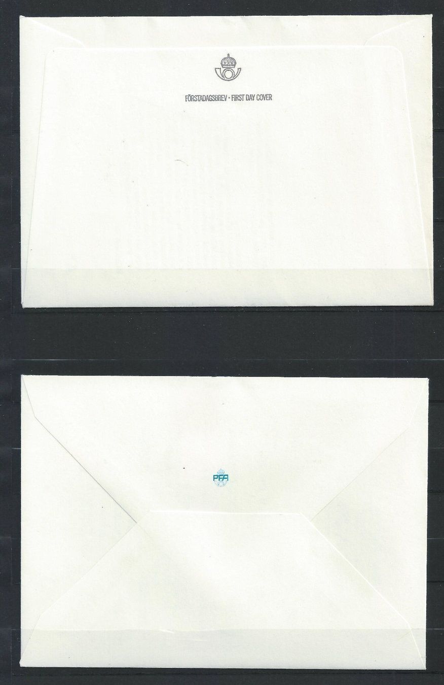 Alle Briefmarken: Schweden 1983, 2 Ersttagscouverts – Gebraucht aus Wittenwil von Khunruedi 1