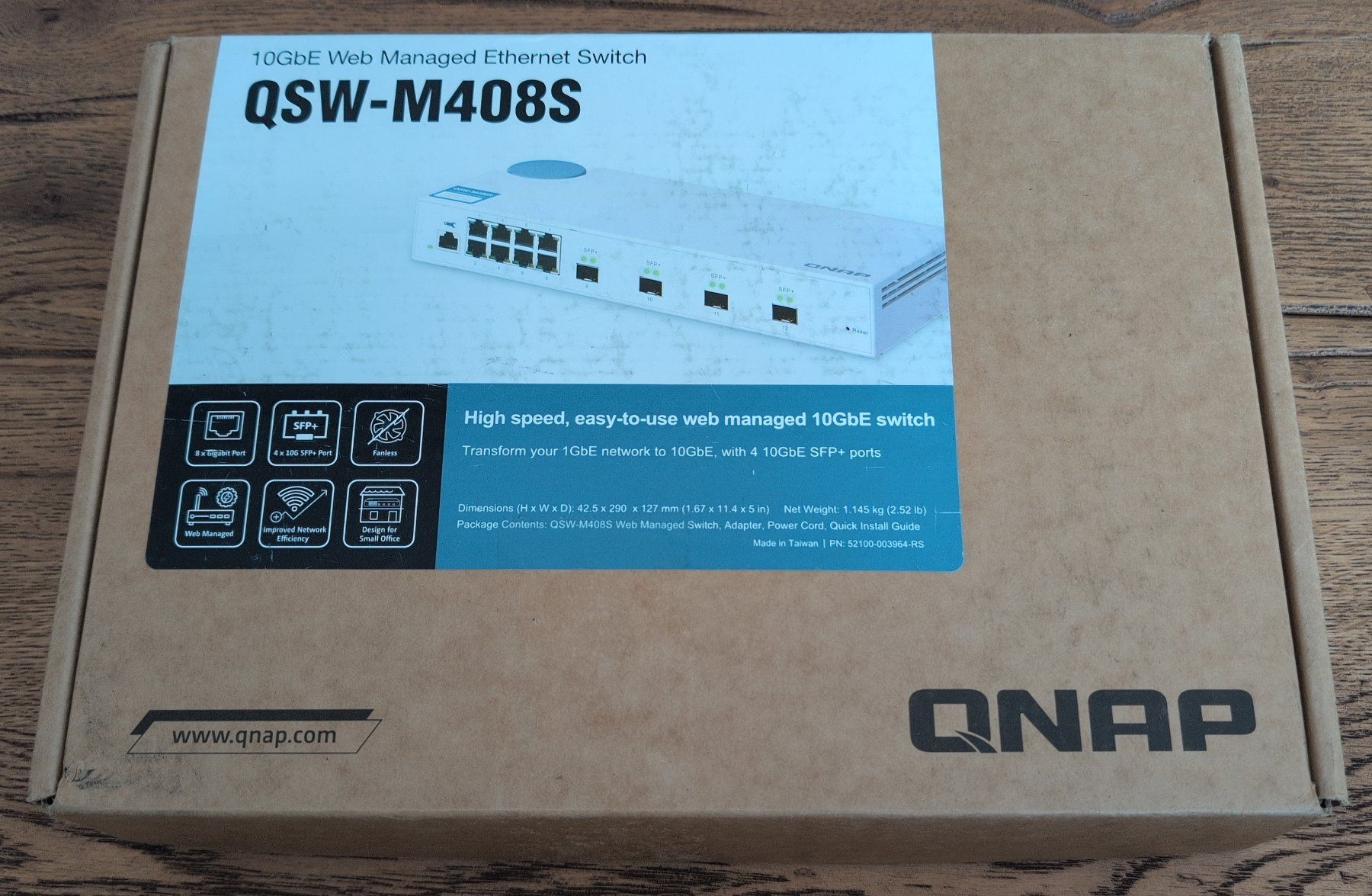 Qnap Hubs & Switches: Switch QNAP QSW-M408S – Gebraucht aus St. Gallen von Tux11 3