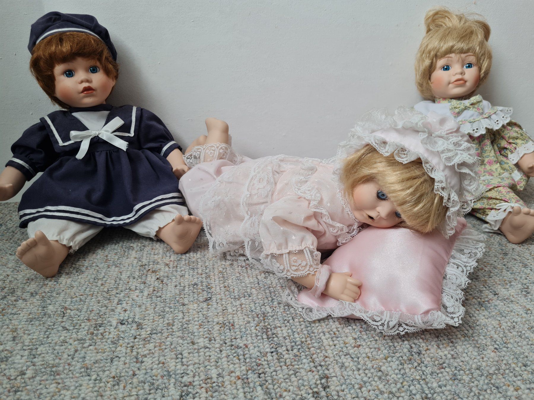Bambole: 3 Puppen der Promenade Collection – Usato da Zürich venduto da chralo