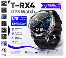 T-RX4 Ultra Outdoor Sports Smart Watch   Military Grade