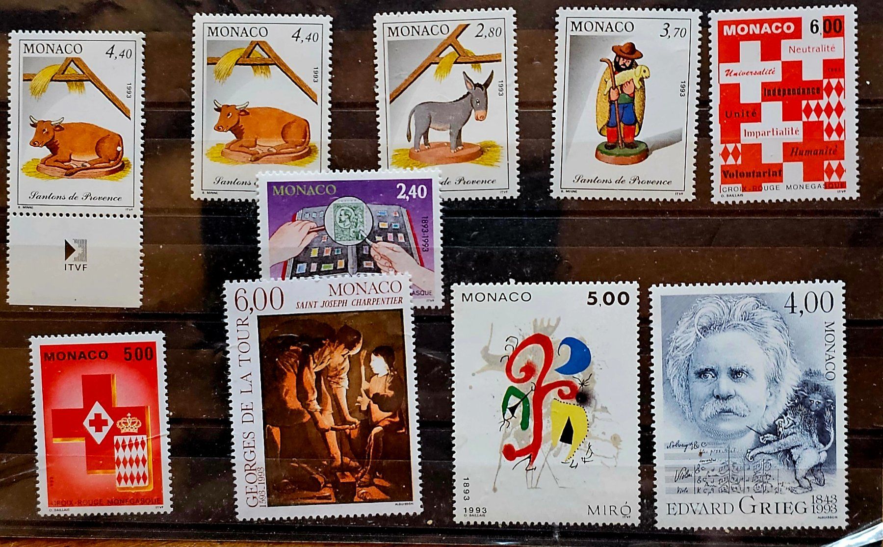 Tutti i francobolli: MONACO timbres neufs **, 1993 – Nuovo (secondo la descrizione) da Les Valettes venduto da Nuba1