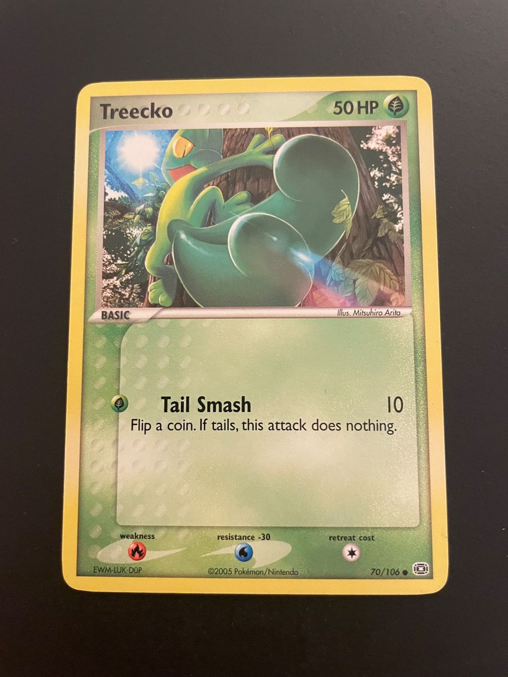 Pokémon Carte collezionabili: Treecko 70/106 EX Emerald – Usato da Zürich venduto da pokemon_cards
