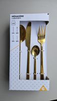 set de couverts doré (16pces)