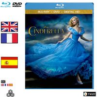 Cendrillon (2015) - Blu-ray + DVD