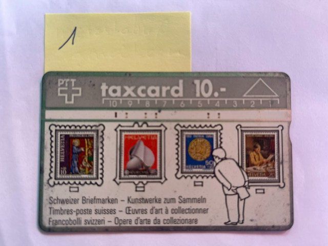 Cartes de téléphone: Taxcard 10.-, PTT – D'occasion à Niederwil AG par morostahu