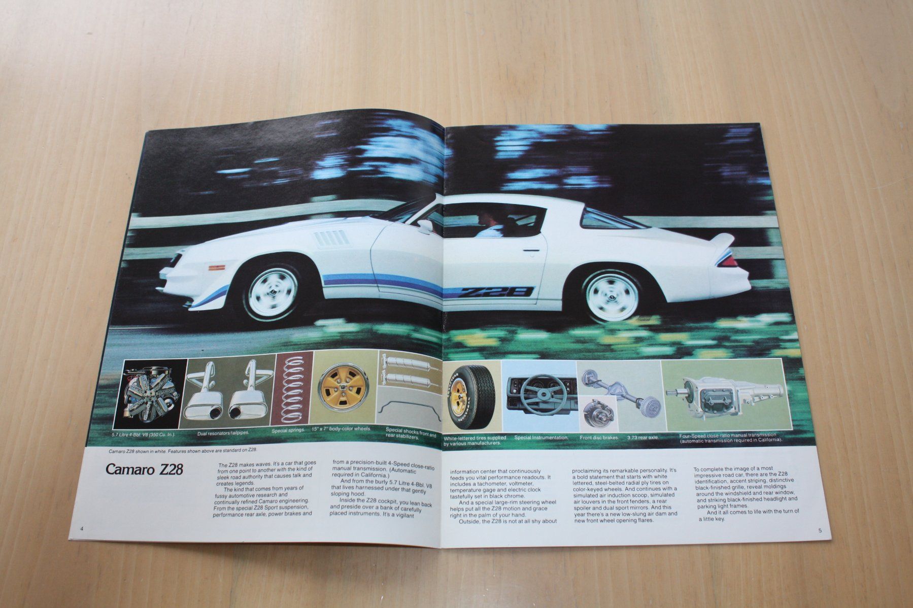 Chevrolet Documenti: Chevrolet Camaro Prospekt von 1979 – Usato da Wikon venduto da erwin400 2