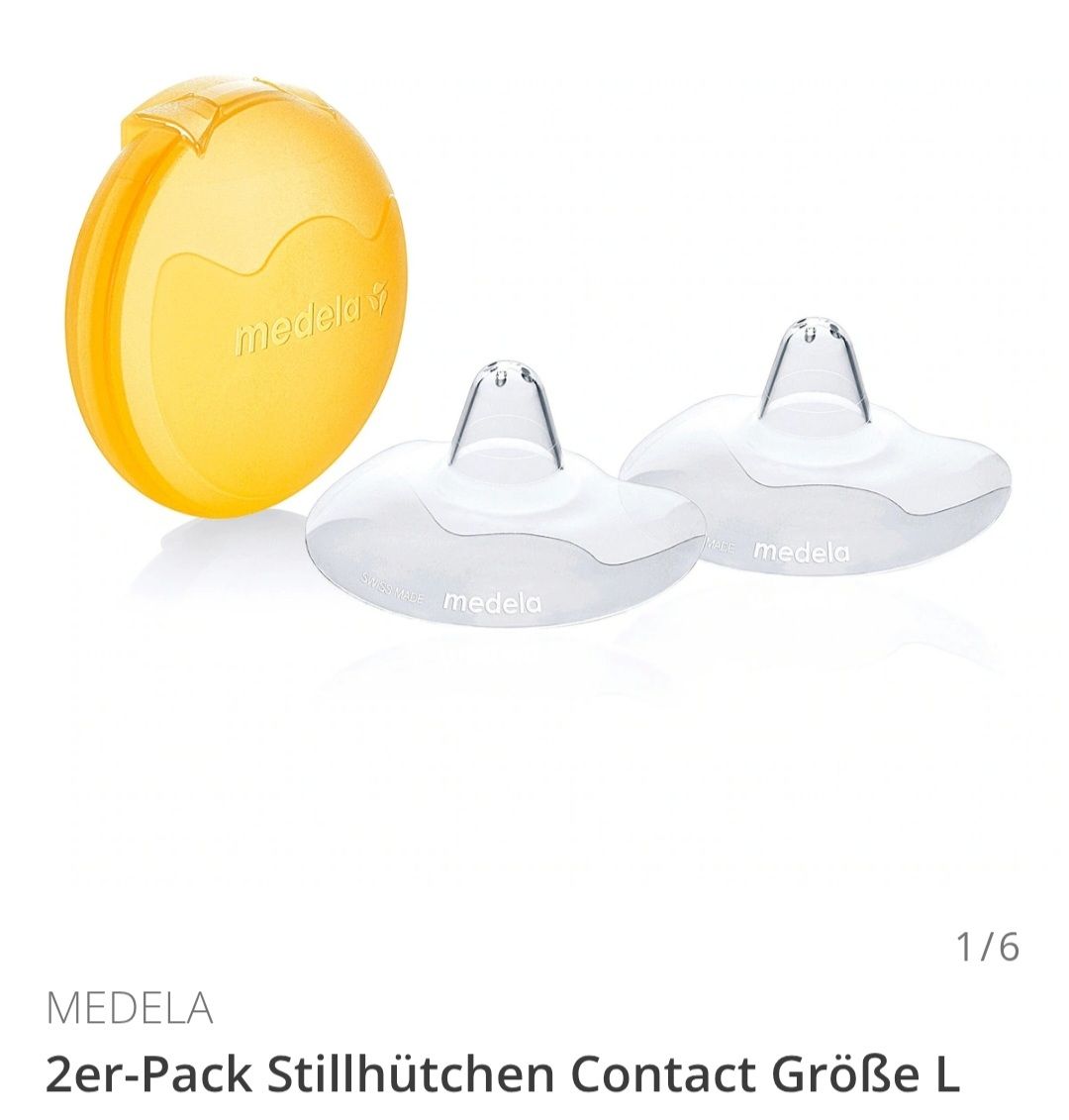 Medela Pasti del neonato: Medela Stillhütchen L NEU – Nuovo (secondo la descrizione) da Erlinsbach SO venduto da Jasmin-Bachmann