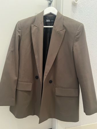 Zara Smart Casual Blazer - Earthy Tone - Size XS