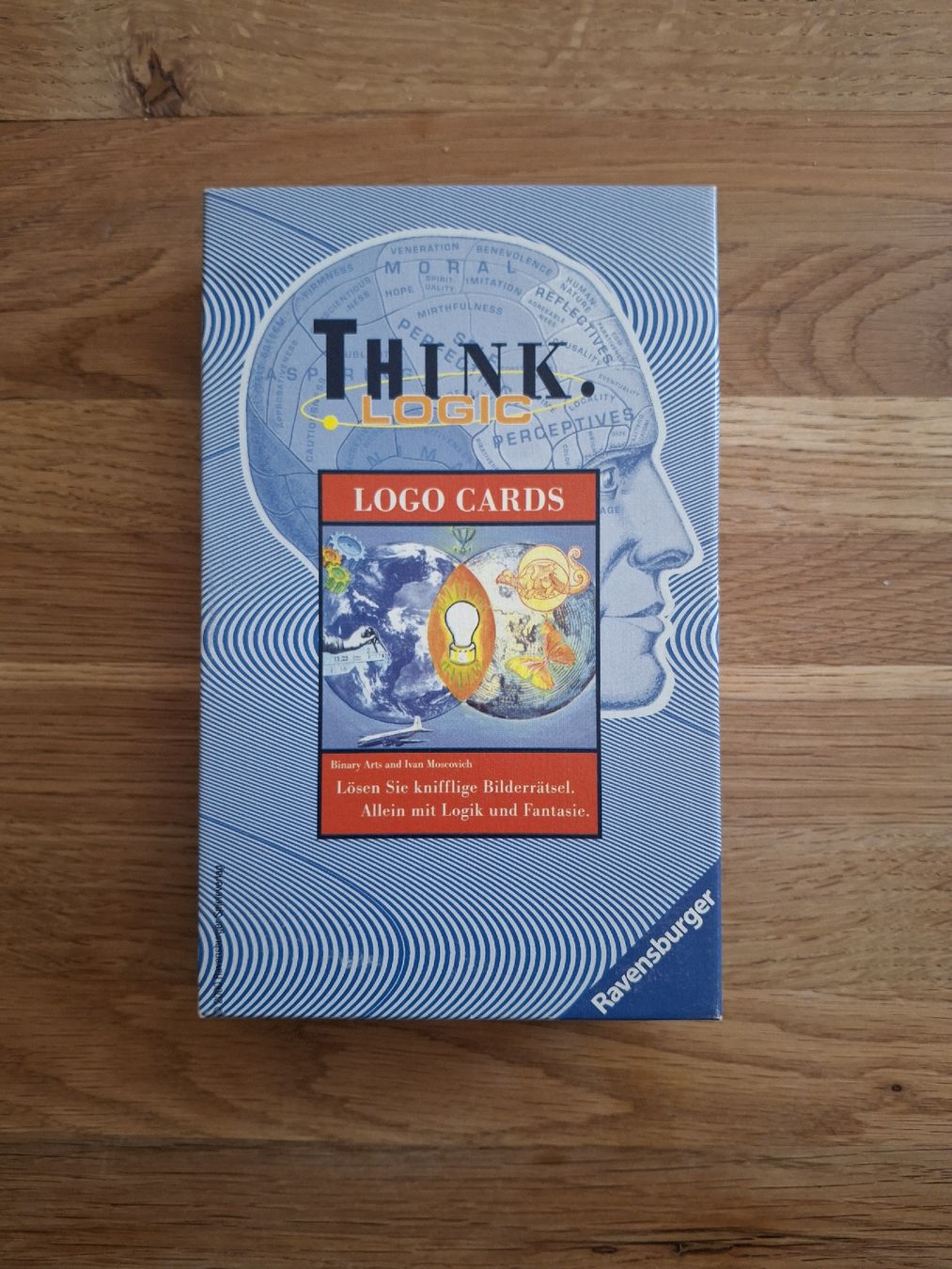 Ravensburger Giochi: Ravensburger THINK. LOGIC LOGO CARDS – Usato da Zürich venduto da Vordermannd86