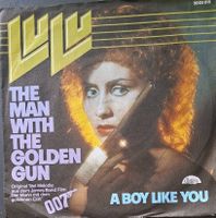 Vinyl Single Lulu - The Man With The Golden Gun (007-Theme)