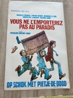 Affiche cinéma Belge  Vous n'emporterez pas au paradis 1974
