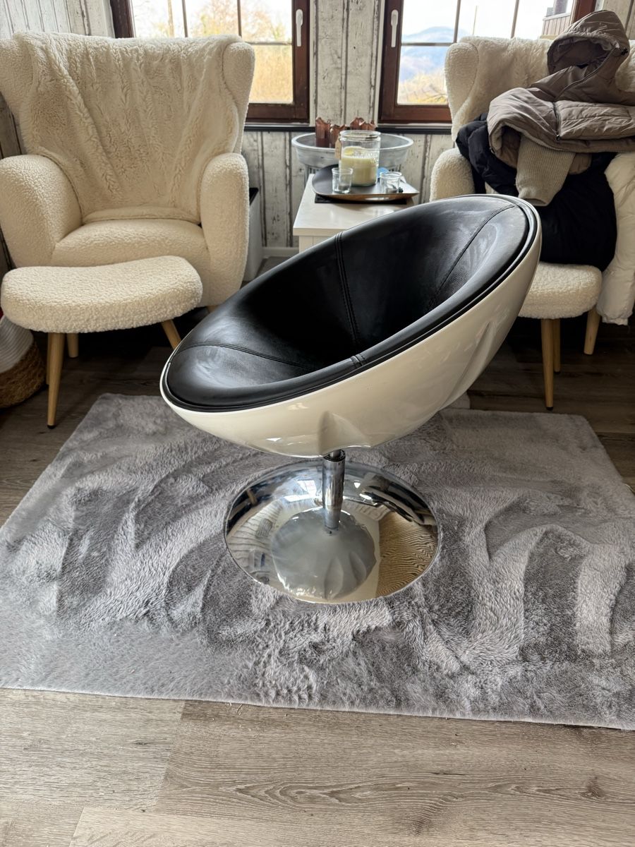 Poltrone: Stylischer Drehsessel, Ei-Form Design, Top Zustand! – Usato da Roggenburg venduto da rob_6kvn 9